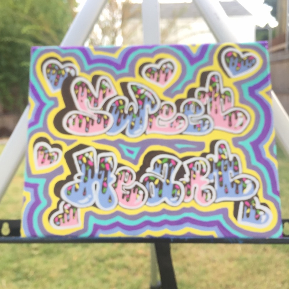 [ Original Painting ] ”Sweetheart” graffiti - Picture 16 of 16